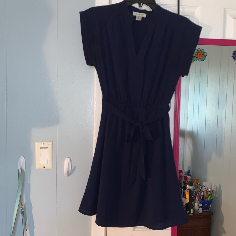 navy dress
